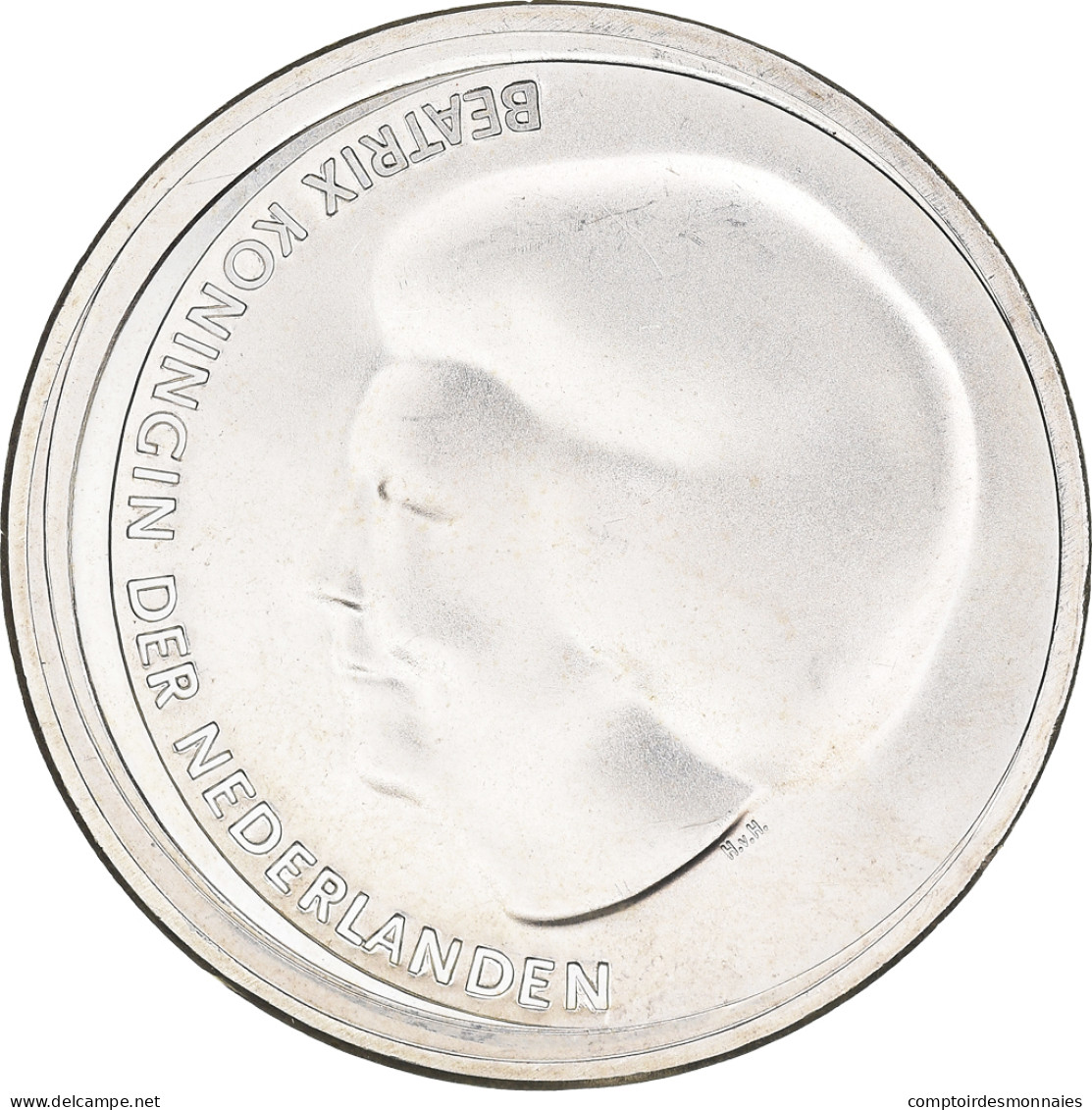 Pays-Bas, 10 Euro, 2002, B Wedding Of Willem Alexander And Maxima,, SUP, Argent - Paesi Bassi
