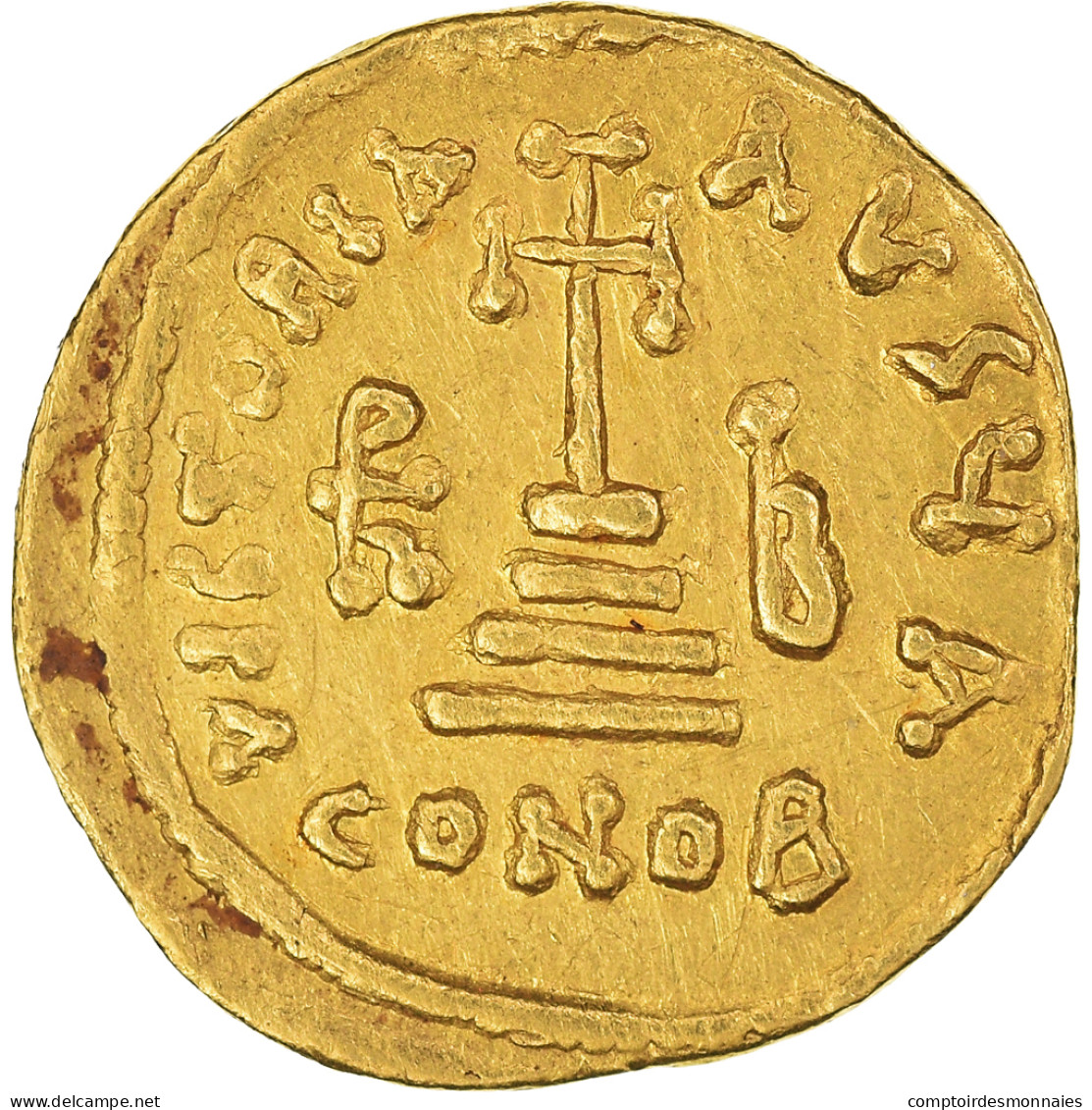 Heraclius, Heraclius Constantine & Heraclonas, Solidus, 638-639, Constantinople - Byzantines