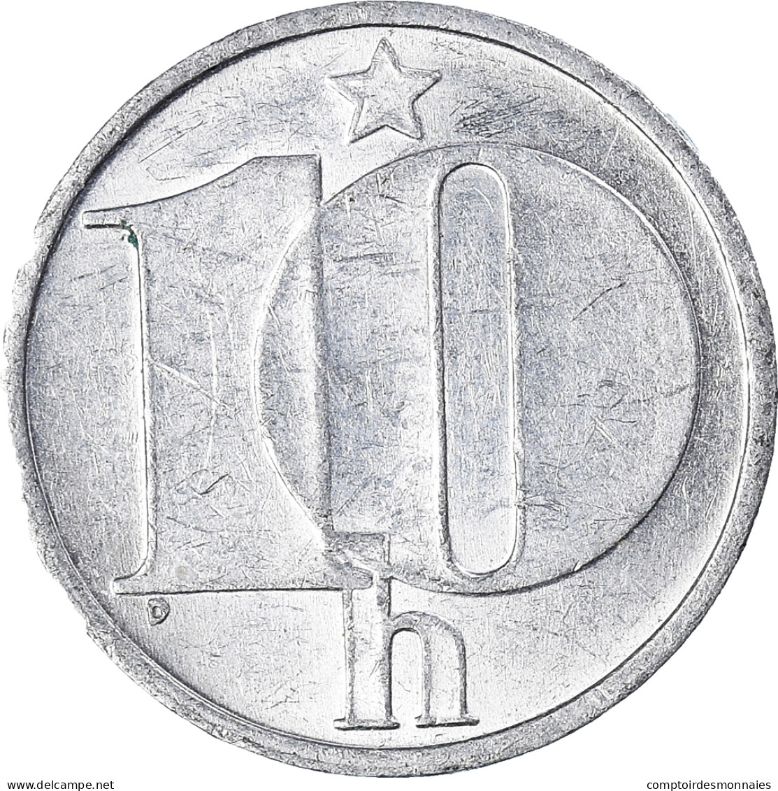 Monnaie, Tchécoslovaquie, 10 Haleru, 1986 - Czechoslovakia