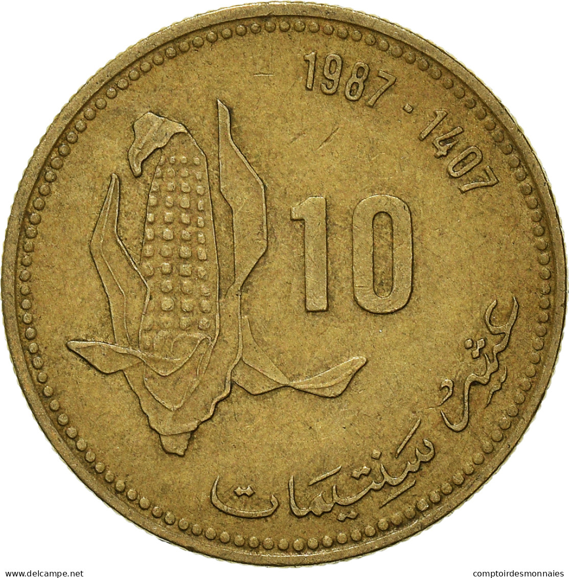 Monnaie, Maroc, 10 Santimat - Maroc