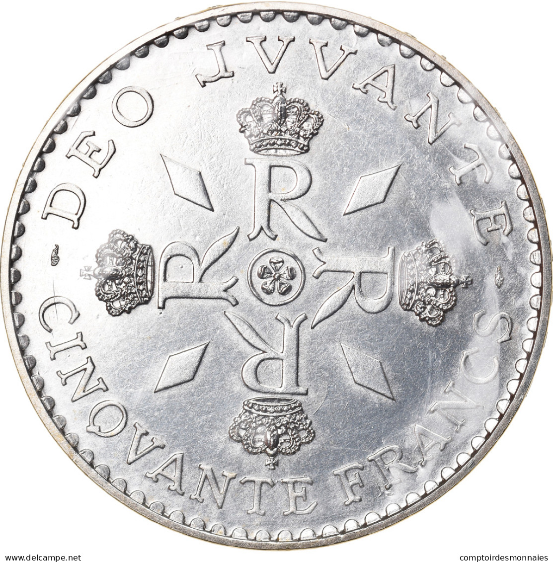 Monnaie, Monaco, 50 Francs, 1974, ESSAI, SPL, Argent, Gadoury:MC162, KM:E66 - 1960-2001 Nieuwe Frank