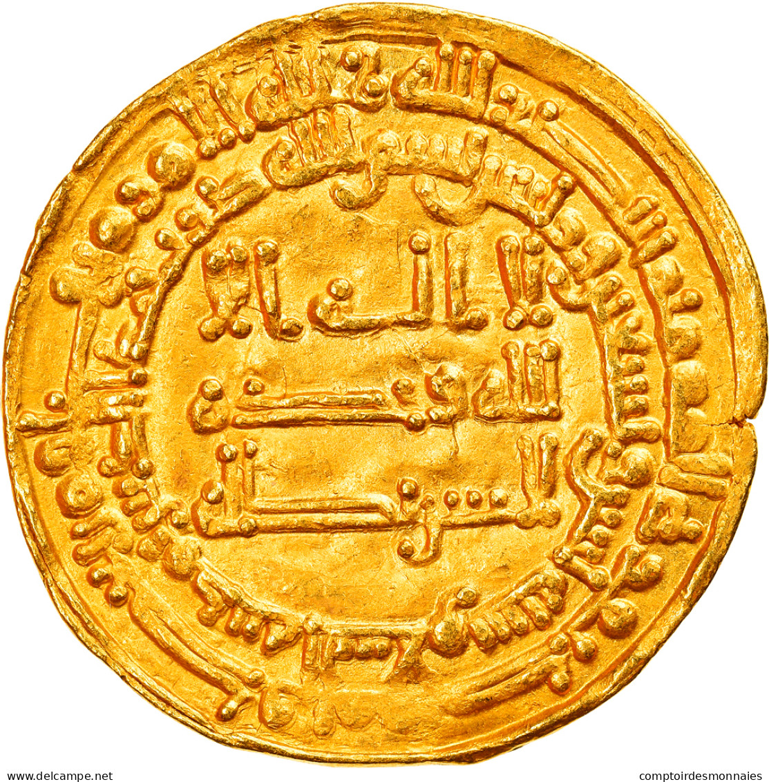 Monnaie, Abbasid Caliphate, Al-Muktafi, Dinar, AH 292 (903/904), Madinat - Islamiche