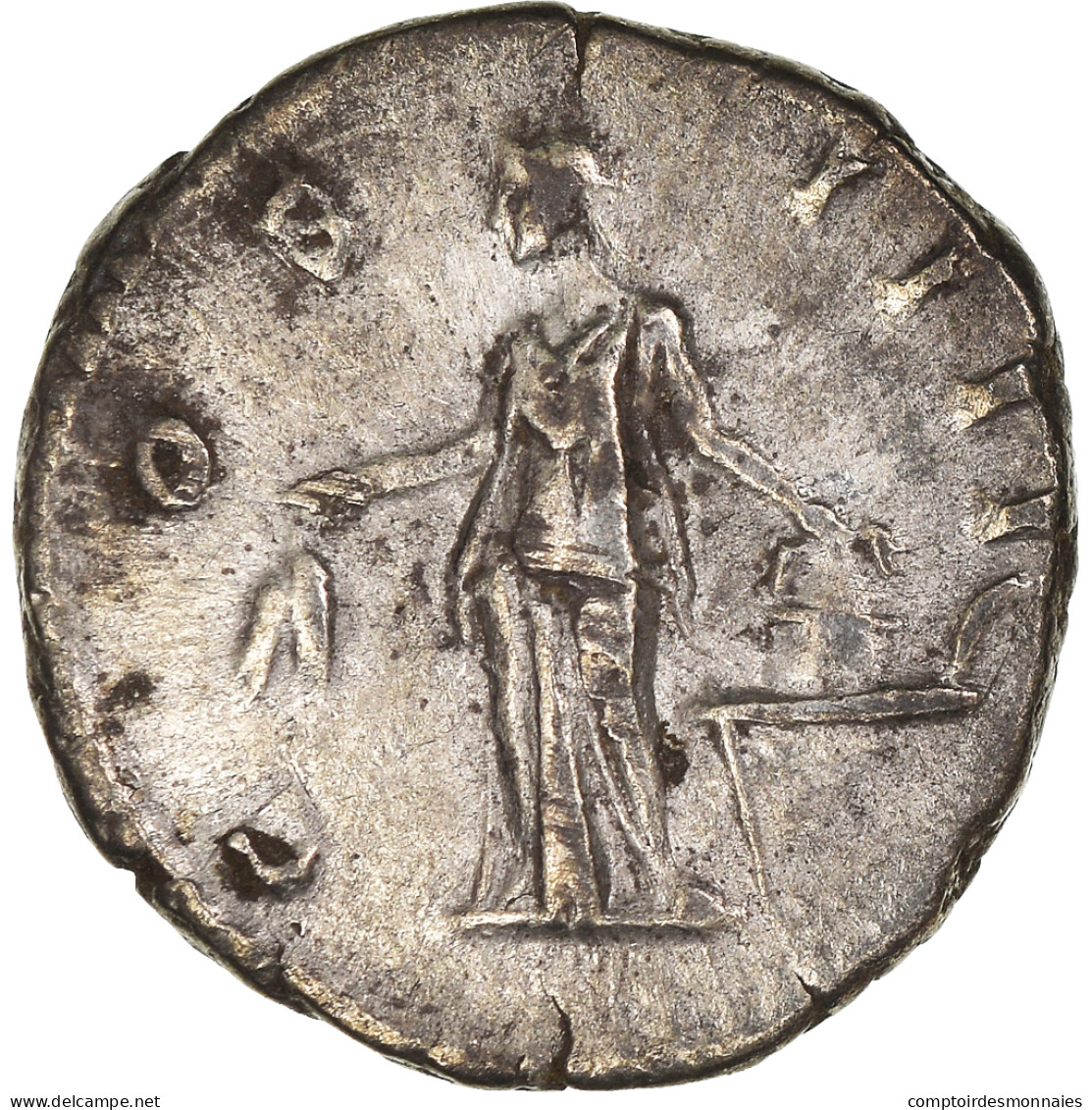 Monnaie, Antonin Le Pieux, Denier, 152-153, Rome, TTB+, Argent, RIC:221 - La Dinastia Antonina (96 / 192)