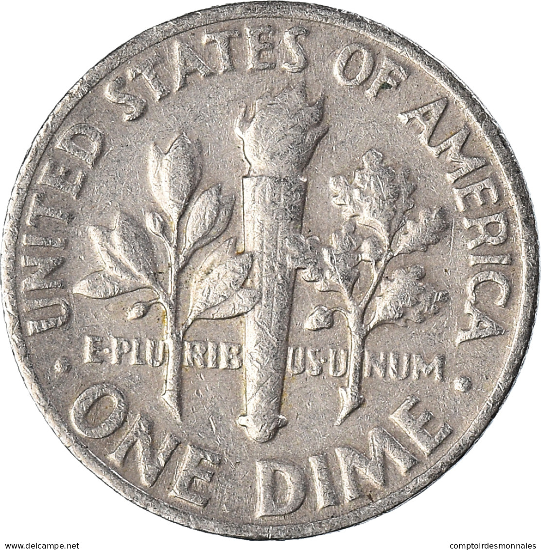 Monnaie, États-Unis, Dime, 1970 - 1946-...: Roosevelt