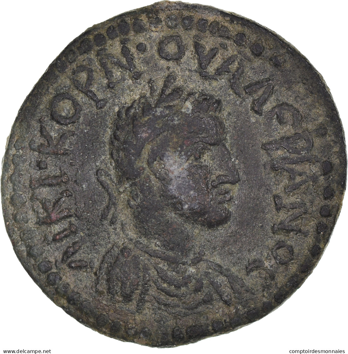 Monnaie, Phrygie, Valérien II, Bronze Æ, 256-258, Apameia, TTB, Bronze - Provincia