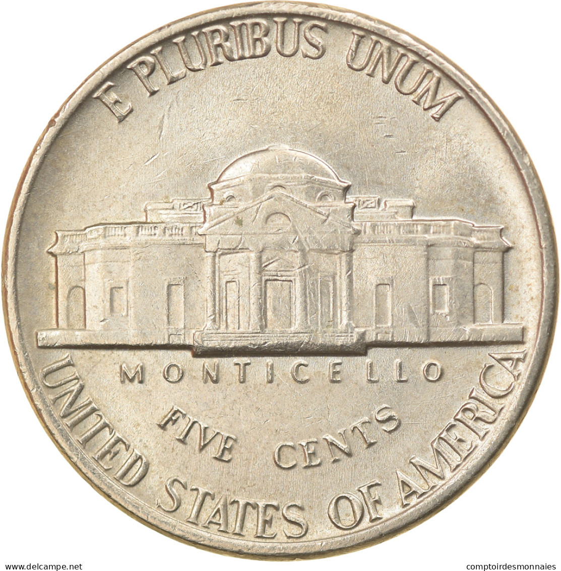 Monnaie, États-Unis, Jefferson Nickel, 5 Cents, 1978, U.S. Mint, Denver, SUP - 1959-…: Lincoln, Memorial Reverse