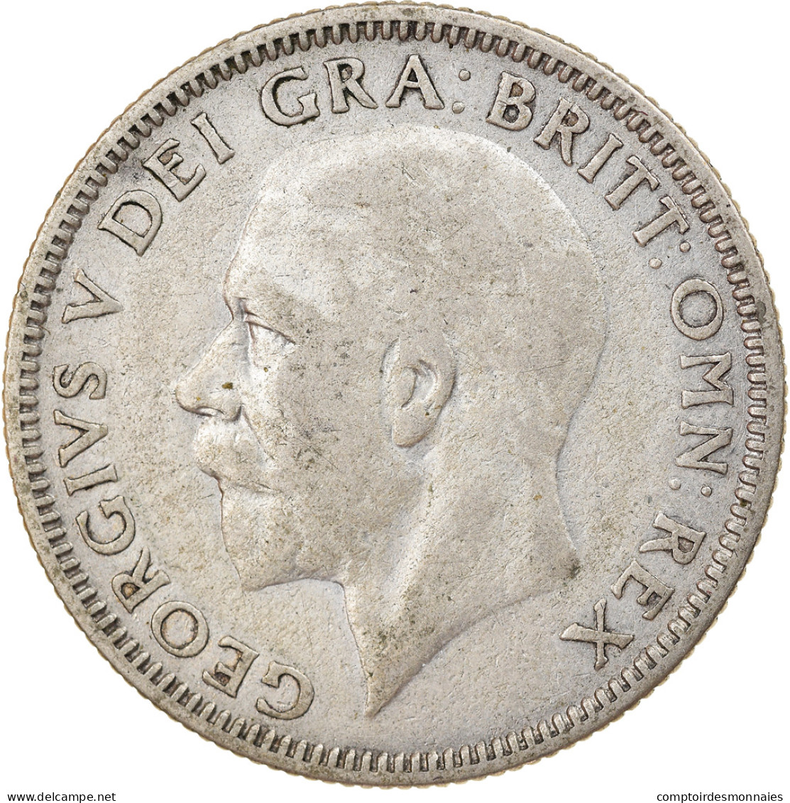 Monnaie, Grande-Bretagne, George V, Shilling, 1929, TB+, Argent, KM:833 - I. 1 Shilling