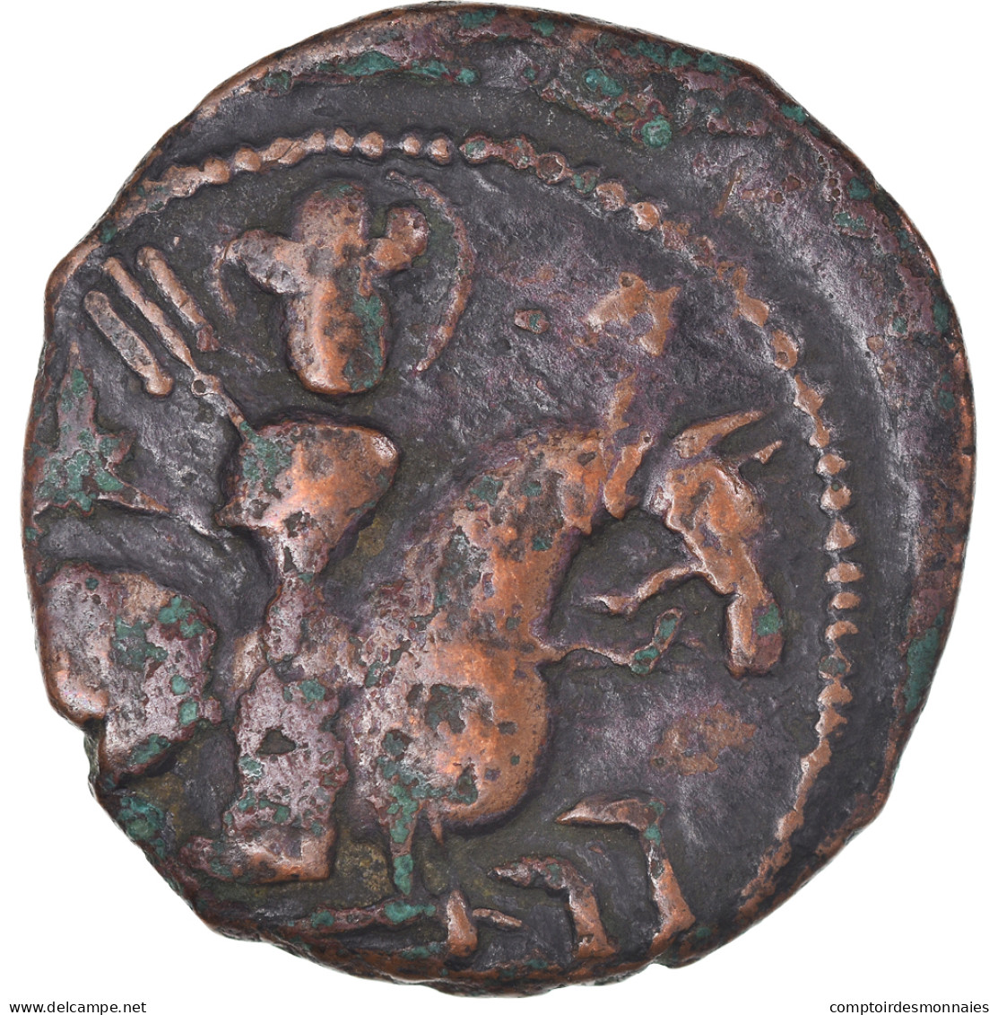 Monnaie, Seldjoukides, Rukn Al-Din Sulayman, Fals, AH 593-600 (AD 1197-1204) - Islamische Münzen