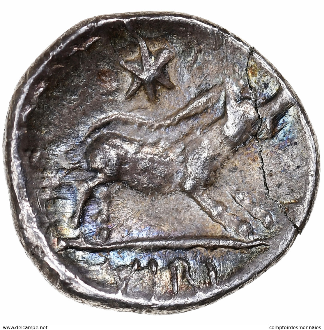 Atrebates, Regnenses, Verica, Unit, 10-40 AD, Pedigree, Argent, SUP, Flesche:22 - Keltische Münzen