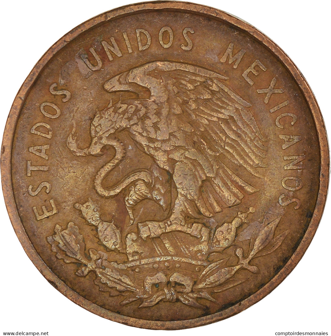 Monnaie, Mexique, 10 Centavos, 1957, Mexico City, TTB, Bronze, KM:433 - Mexico