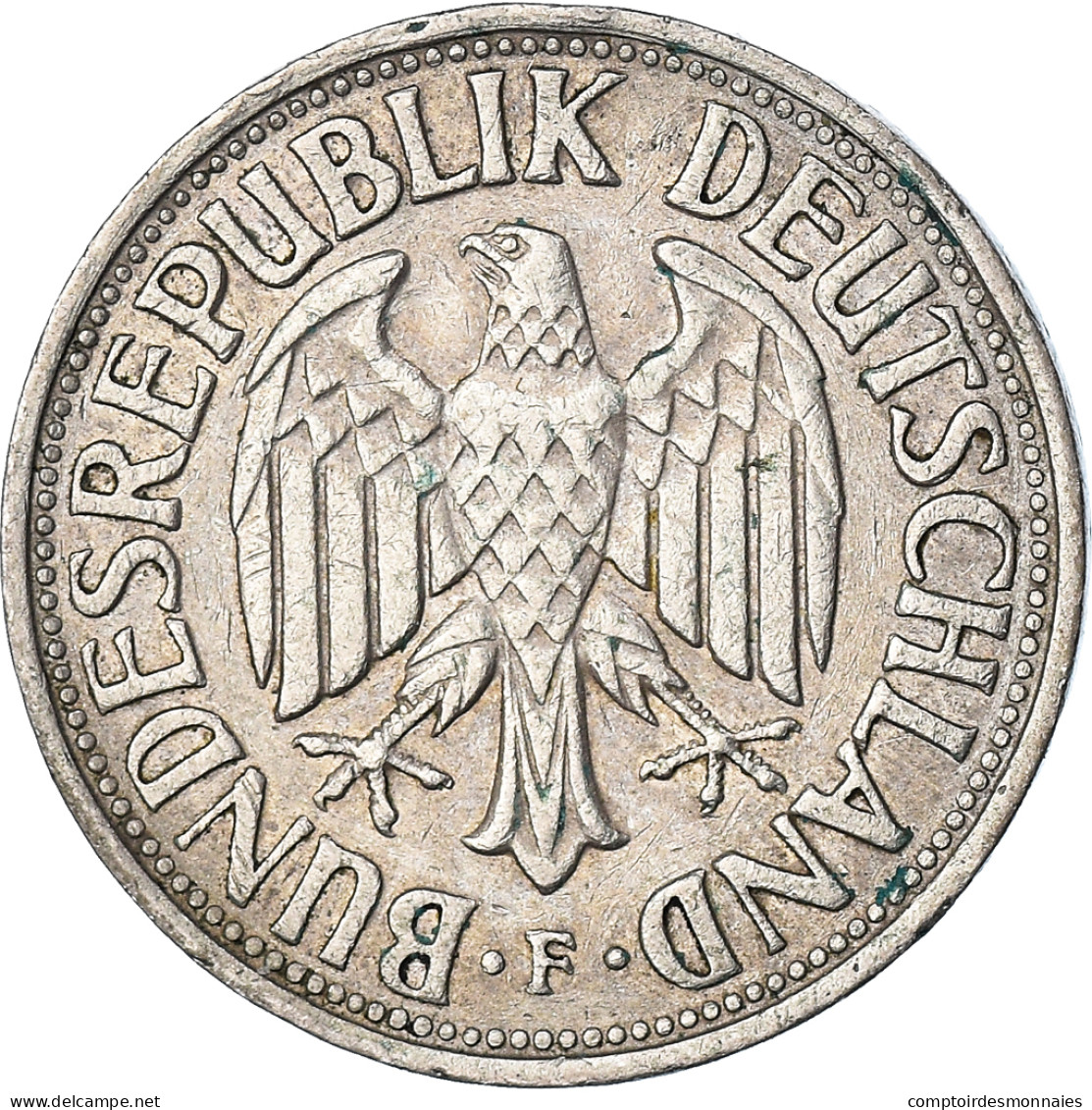 Monnaie, République Fédérale Allemande, Mark, 1960 - 1 Mark