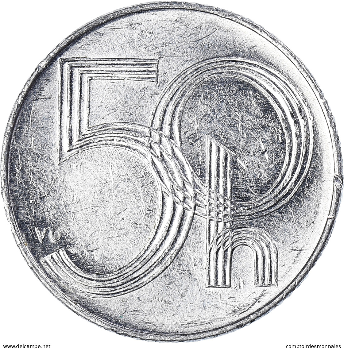 Monnaie, République Tchèque, 50 Haleru, 1996 - Tchéquie