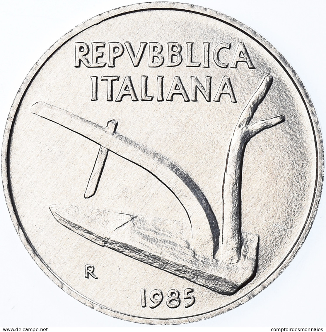 Monnaie, Italie, 10 Lire, 1985, Rome, BU, FDC, Aluminium, KM:93 - 10 Liras