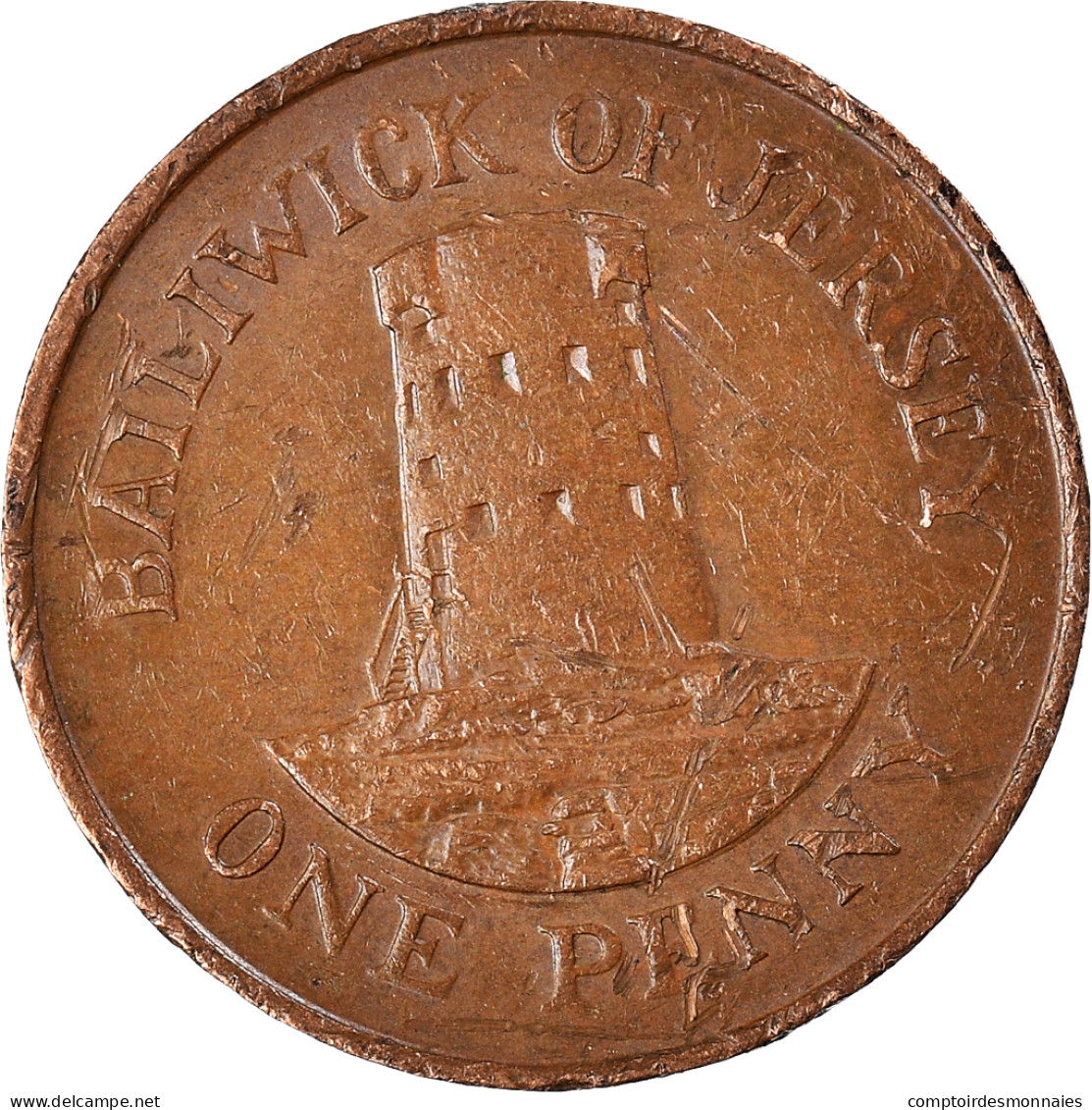 Monnaie, Jersey, Penny, 1985 - Jersey