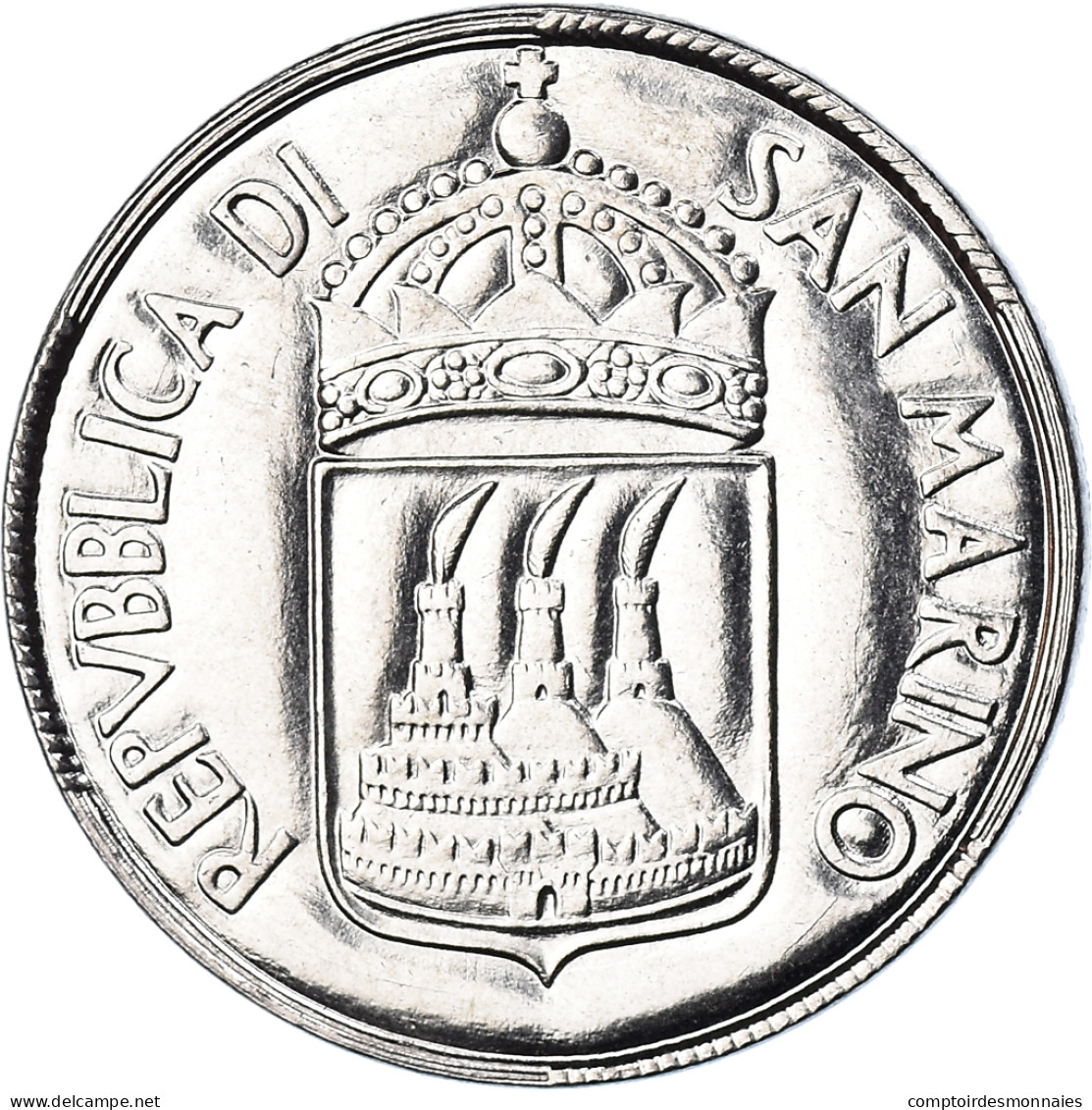 Monnaie, Saint Marin , 50 Lire, 1973, Rome, FDC, FDC, Acier, KM:27 - San Marino