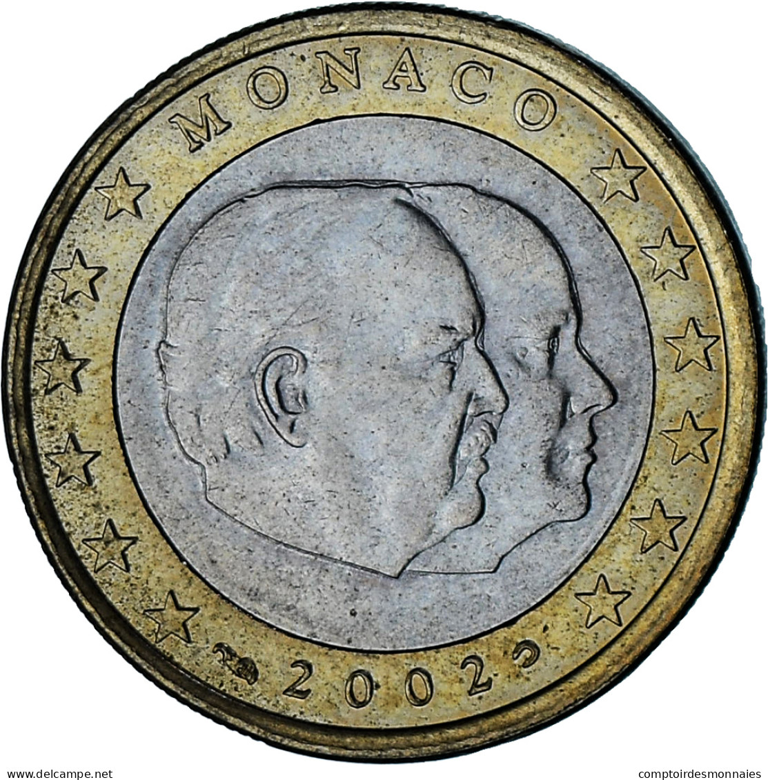 Monaco, Rainier III, Euro, 2002, Paris, SUP, Bimétallique, Gadoury:MC178 - Mónaco
