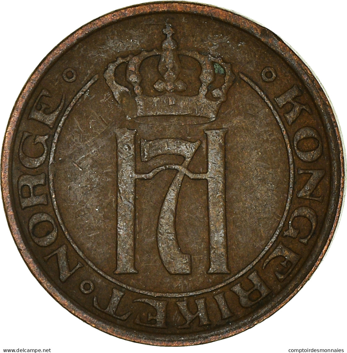 Monnaie, Norvège, Ore, 1927 - Norvège