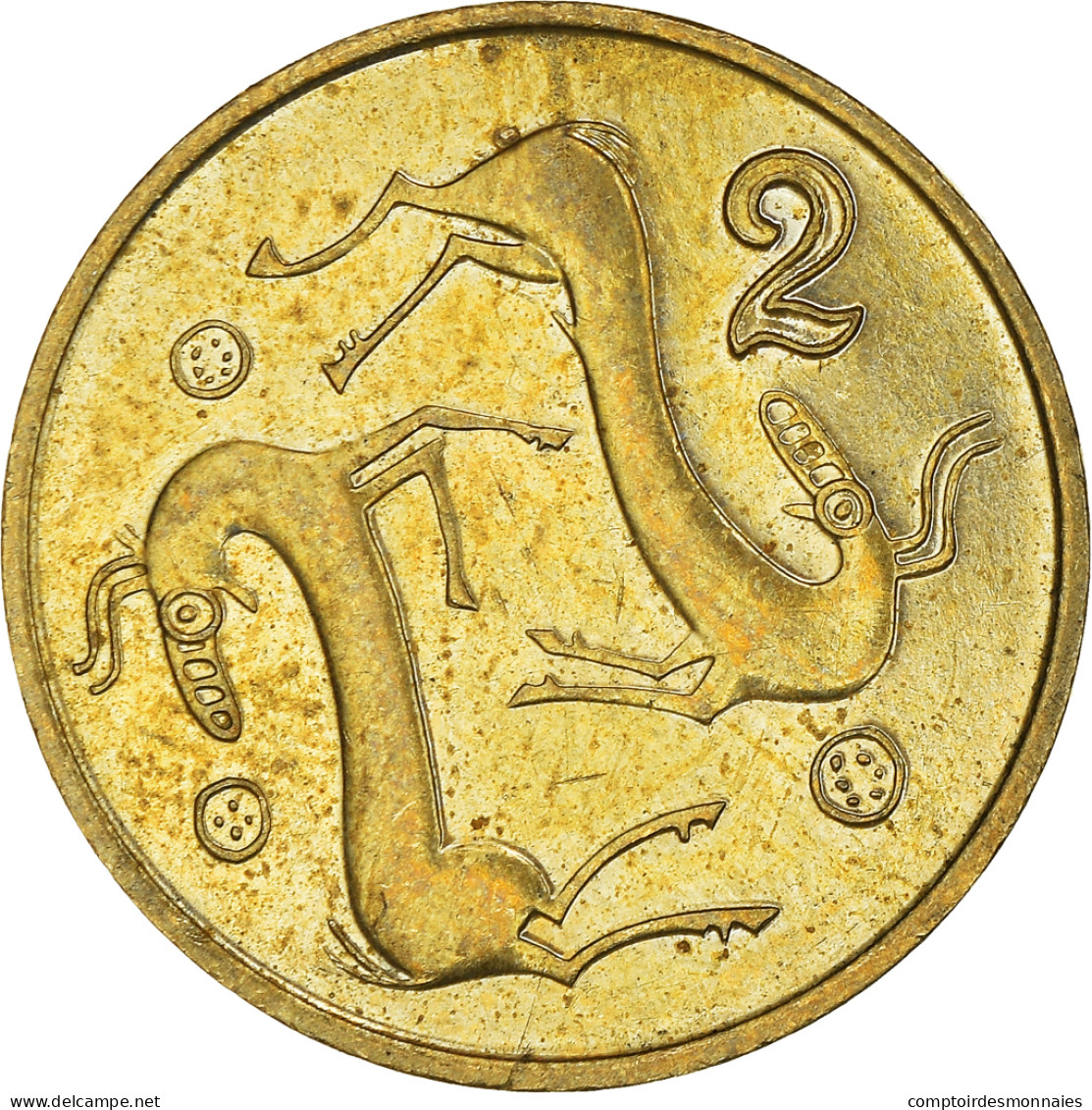 Monnaie, Chypre, 2 Cents, 1993 - Chipre