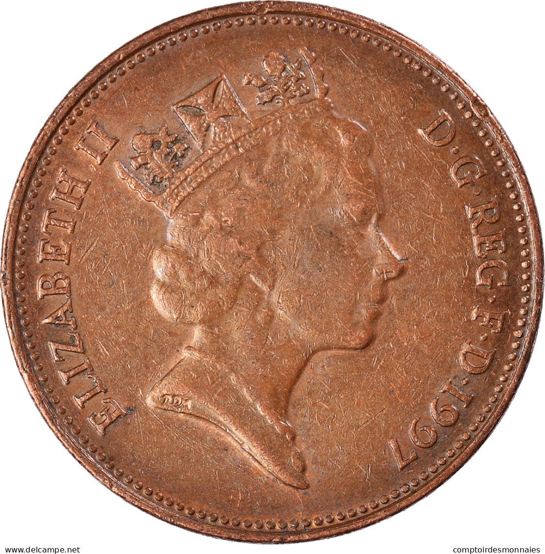 Monnaie, Grande-Bretagne, 2 Pence, 1997 - 2 Pence & 2 New Pence