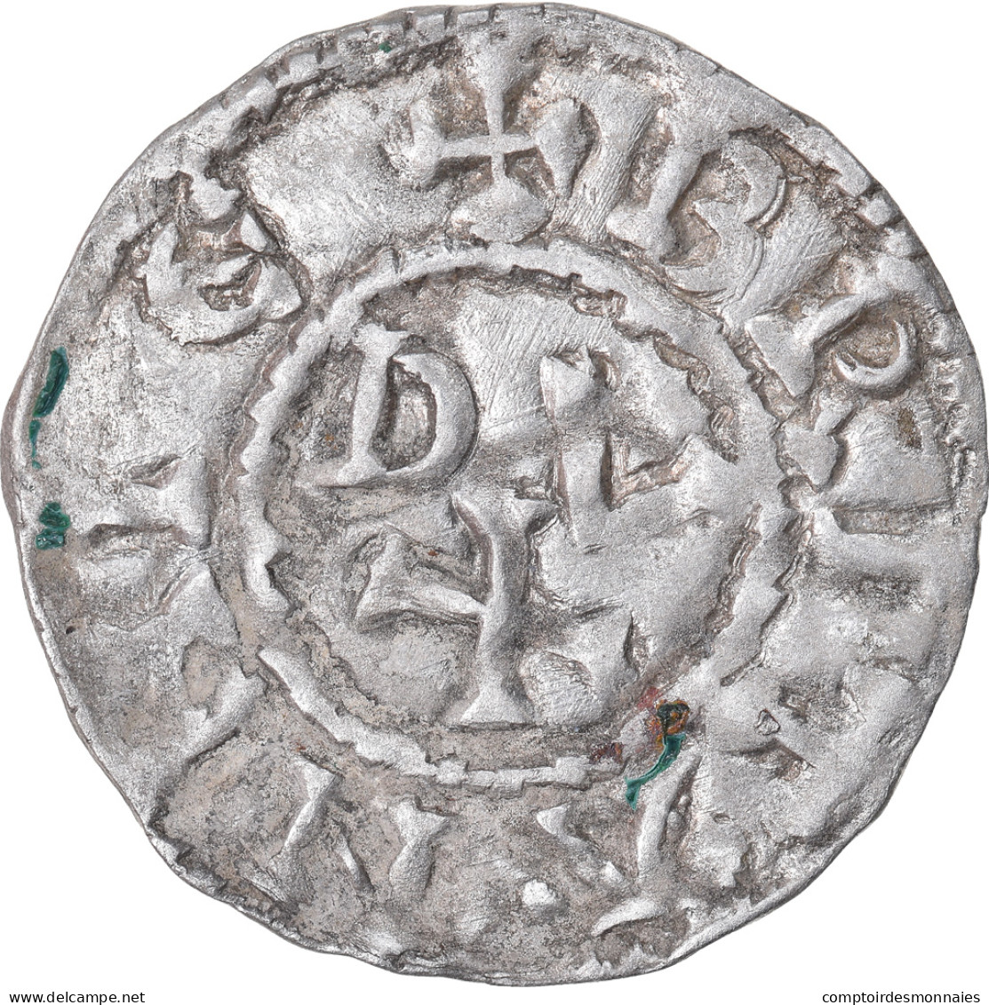 Duché De Bretagne, Conan IV, Denier, 1156-1166, Rennes, Billon, TTB+ - Other & Unclassified