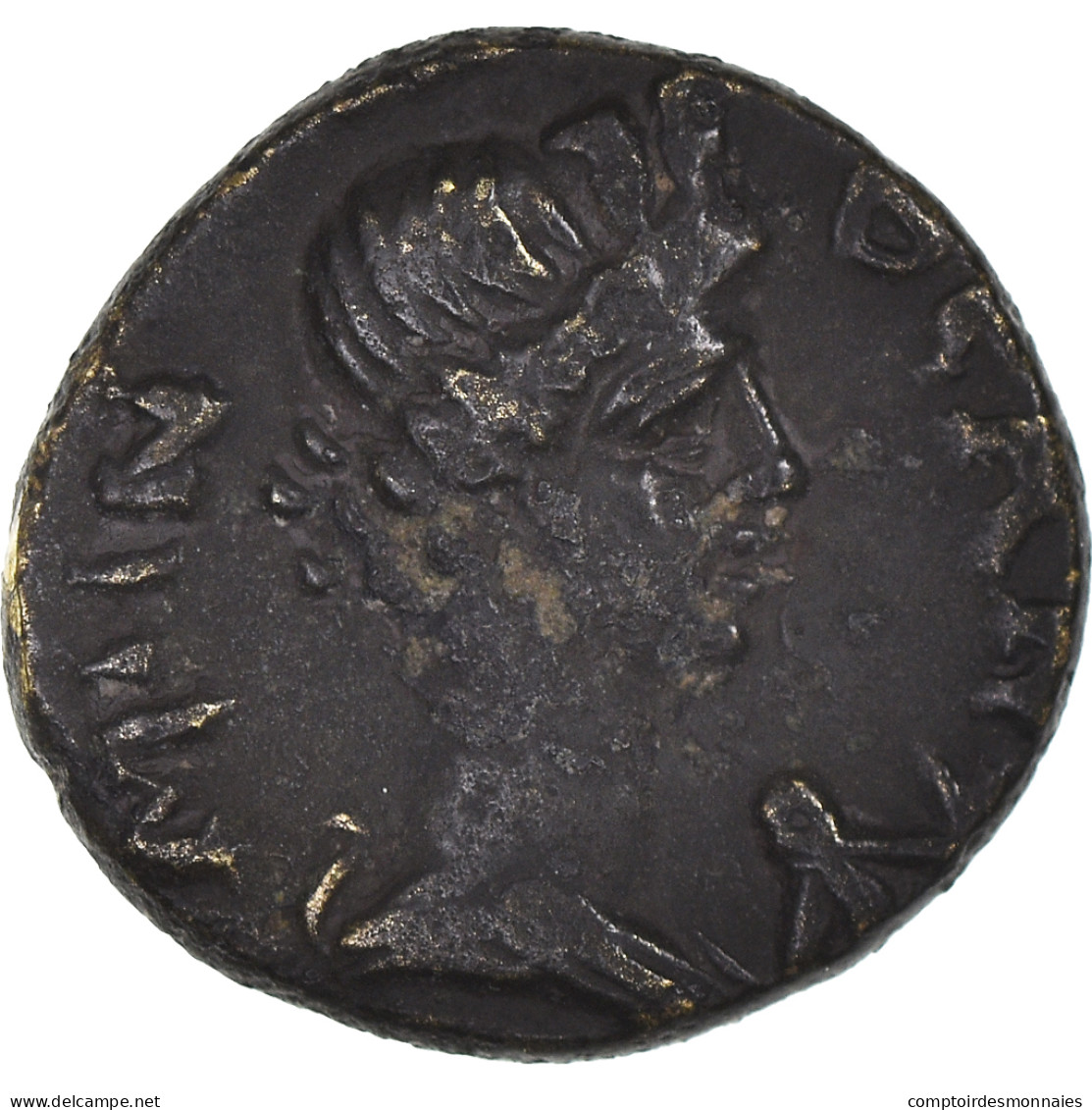 Monnaie, Mysie, Pseudo-autonomous, Bronze Æ, 60-150 AD, Pergamon, TTB, Bronze - Röm. Provinz