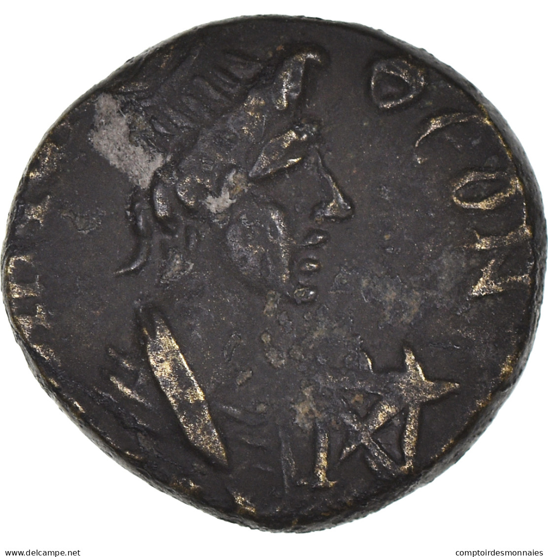 Monnaie, Mysie, Pseudo-autonomous, Bronze Æ, 60-150 AD, Pergamon, TTB, Bronze - Province