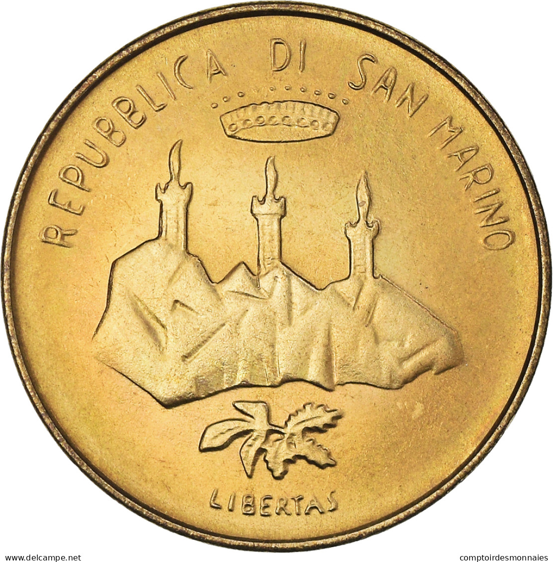 Monnaie, Saint Marin , 20 Lire, 1986, Rome, SPL, Bronze-Aluminium, KM:191 - San Marino
