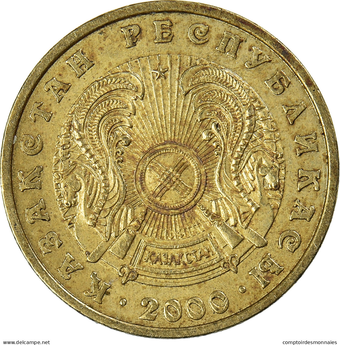 Monnaie, Kazakhstan, 10 Tenge, 2000 - Kazakistan