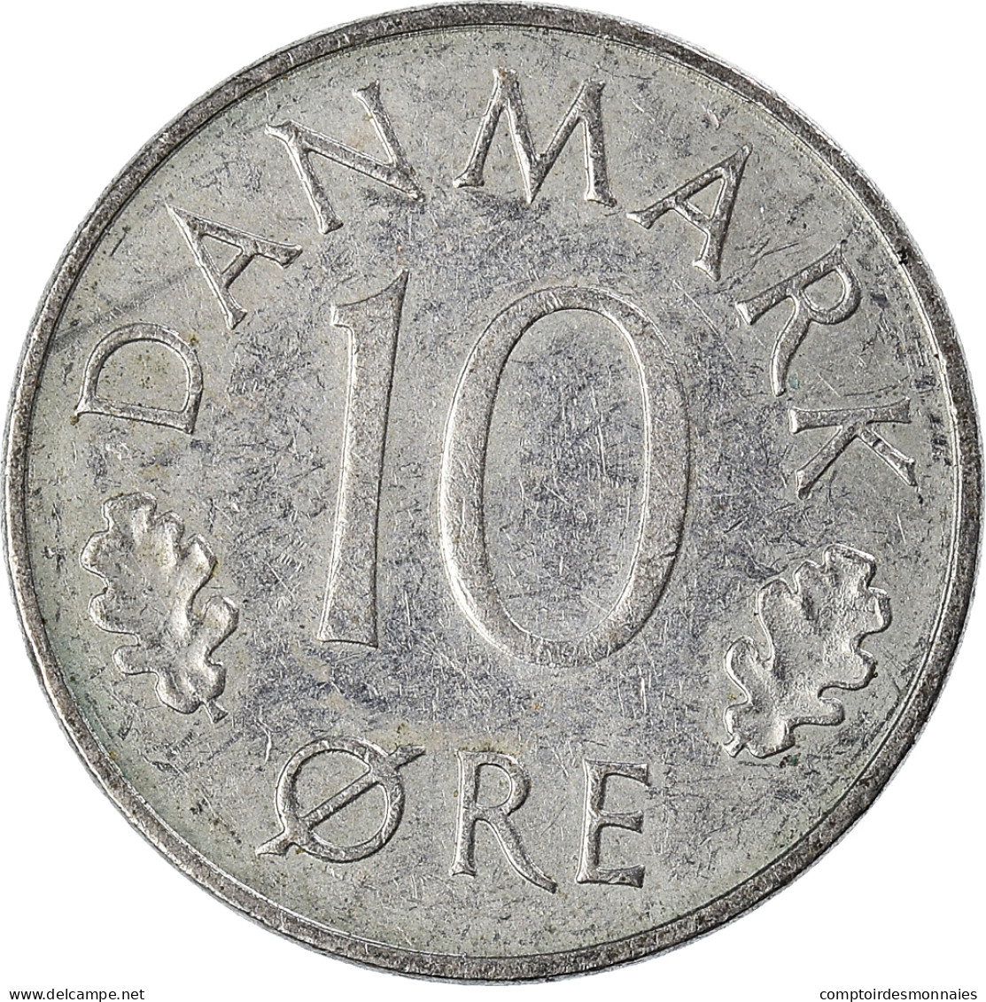 Monnaie, Danemark, 10 Öre, 1976 - Danemark