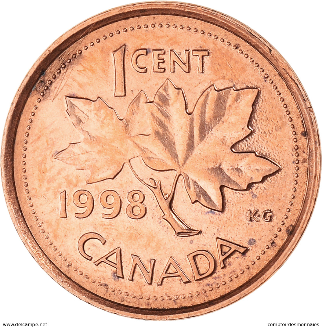 Monnaie, Canada, Elizabeth II, Cent, 1998, Royal Canadian Mint, Ottawa, TB+ - Canada