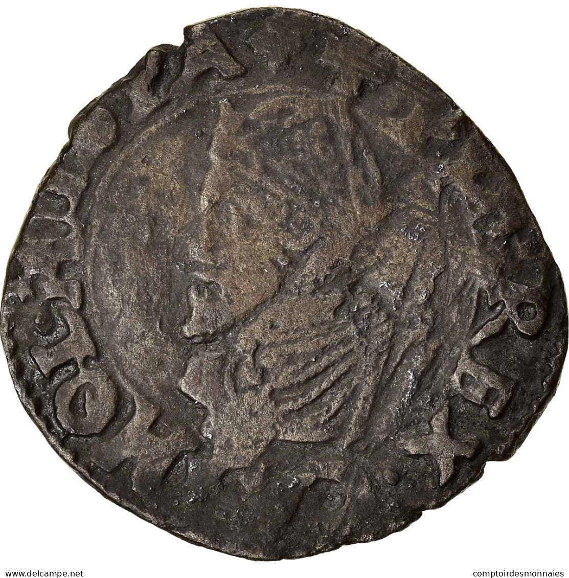 Monnaie, Espagne, Franche-Comté, Philippe II, Carolus, 1600, Dole, Rare, TB+ - Altri & Non Classificati