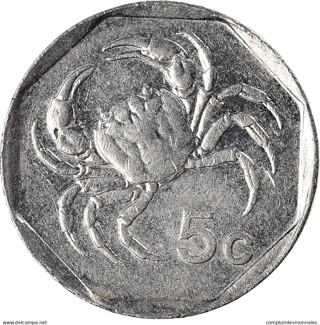 Monnaie, Malte, 5 Cents, 2001 - Malte