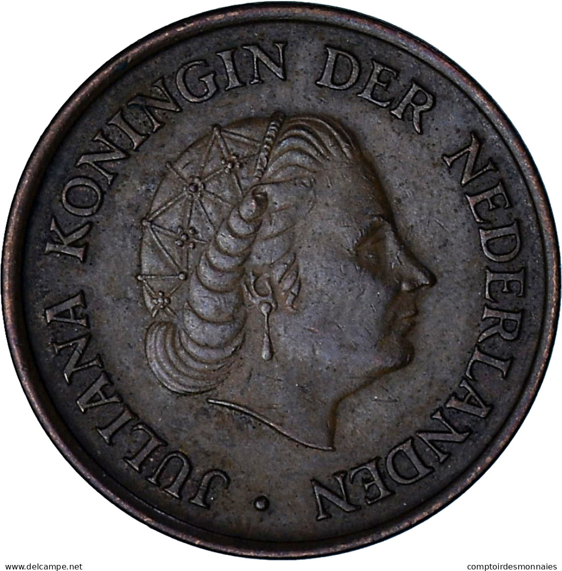 Pays-Bas, Juliana, 5 Cents, 1965, Bronze, TTB, KM:181 - 1948-1980 : Juliana