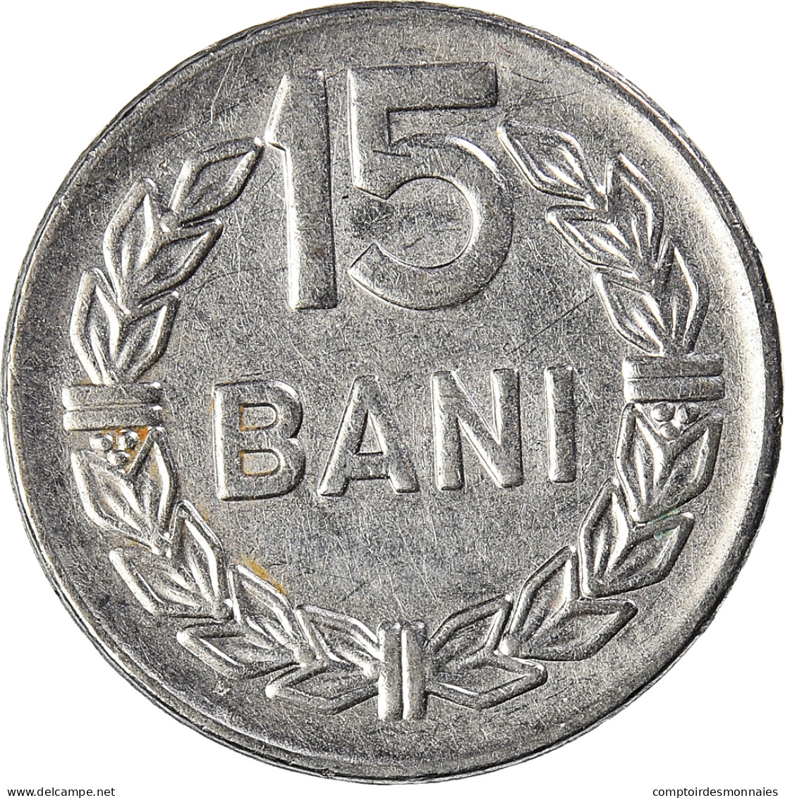 Monnaie, Roumanie, 15 Bani, 1966 - Rumania