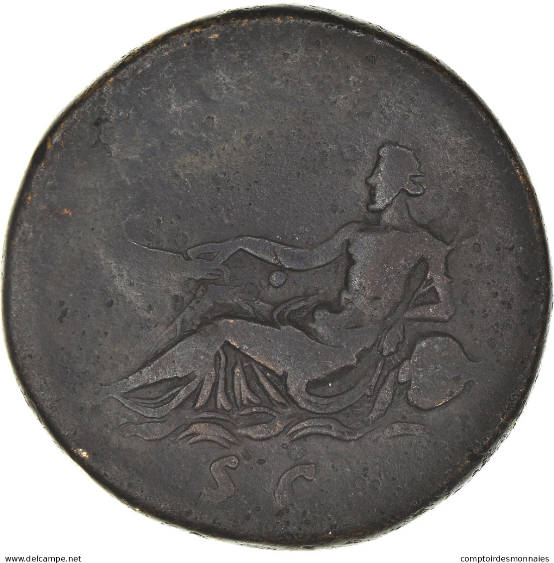 Monnaie, Antonin Le Pieux, Sesterce, Roma, TB, Bronze, RIC:642 - Die Antoninische Dynastie (96 / 192)