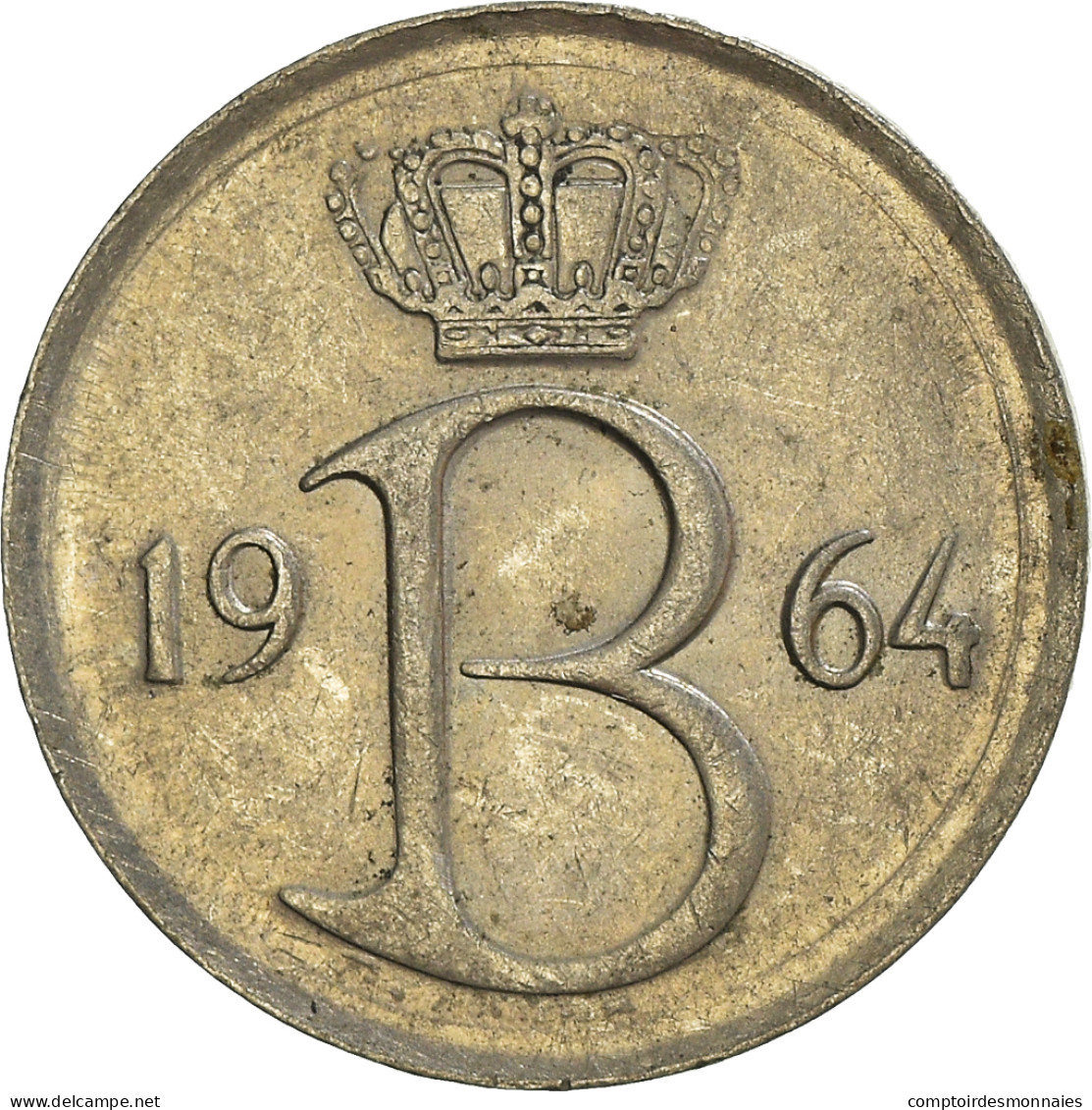 Monnaie, Belgique, 25 Centimes, 1964 - 25 Cent