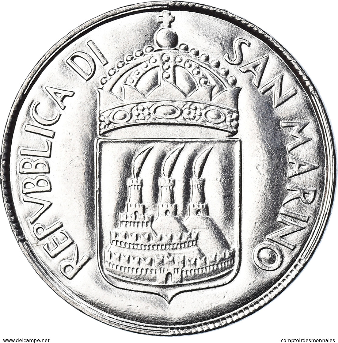 Monnaie, Saint Marin , 100 Lire, 1973, FDC, FDC, Acier, KM:28 - San Marino