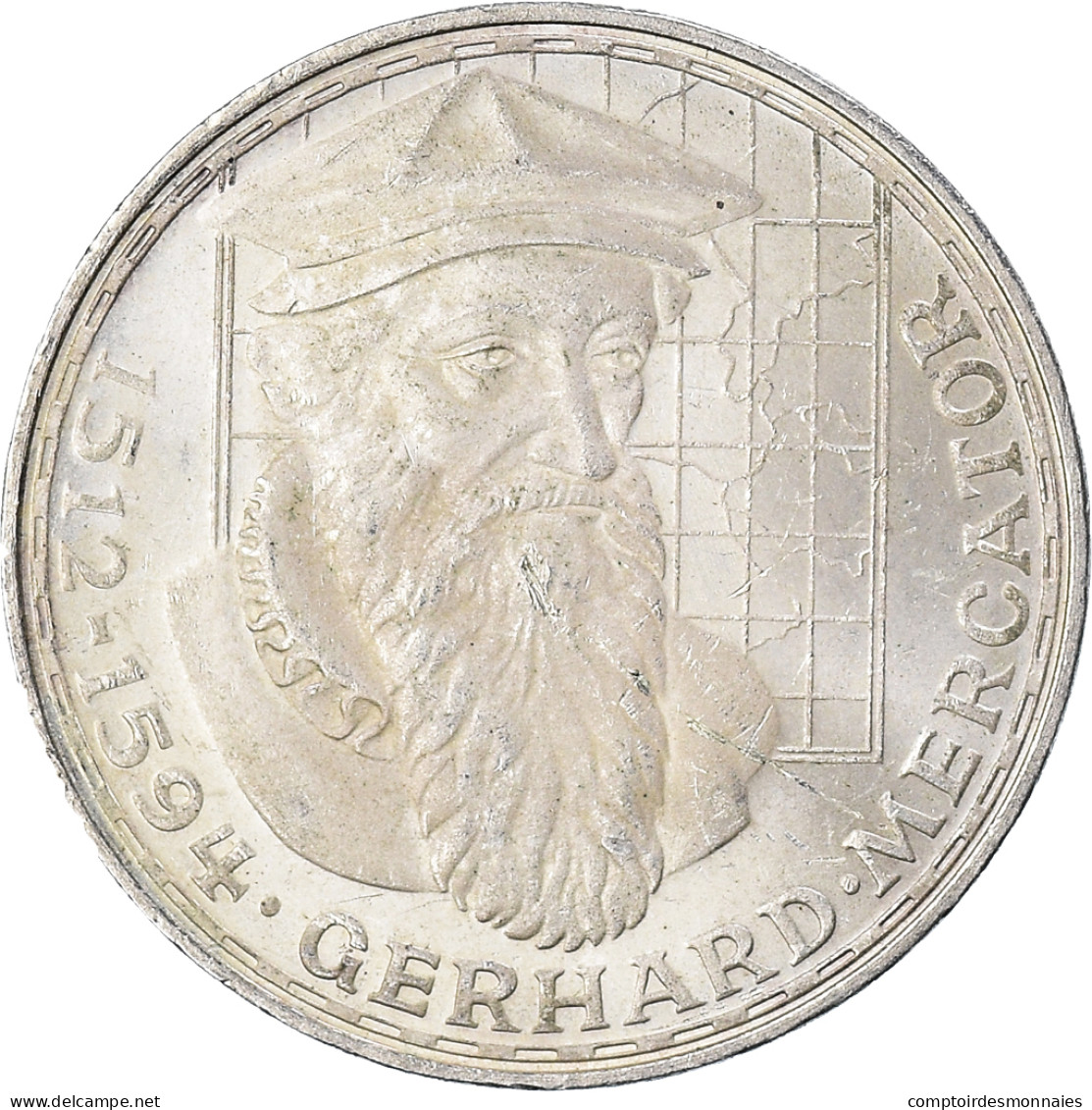 Monnaie, République Fédérale Allemande, 5 Mark, 1969, Stuttgart, Germany - 5 Marchi