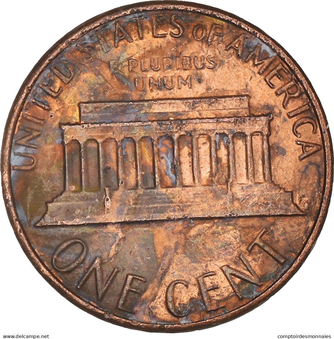 Monnaie, États-Unis, Lincoln Cent, Cent, 1982, U.S. Mint, Philadelphie, TB+ - 1959-…: Lincoln, Memorial Reverse