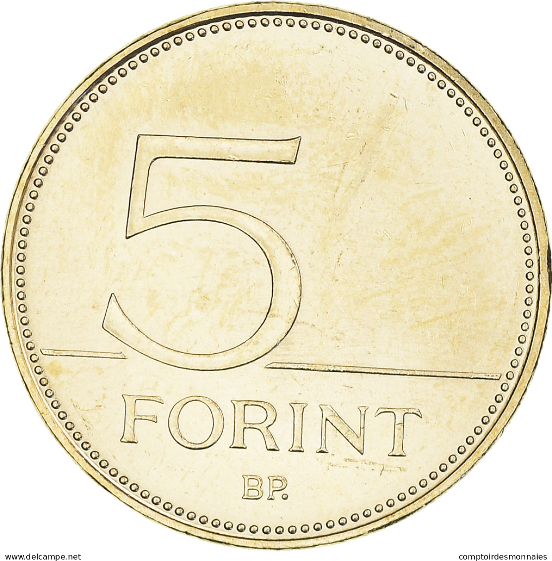 Monnaie, Hongrie, 75e Anniversaire - Forint, 5 Forint, 2021, F., SPL, Laiton - Hongrie