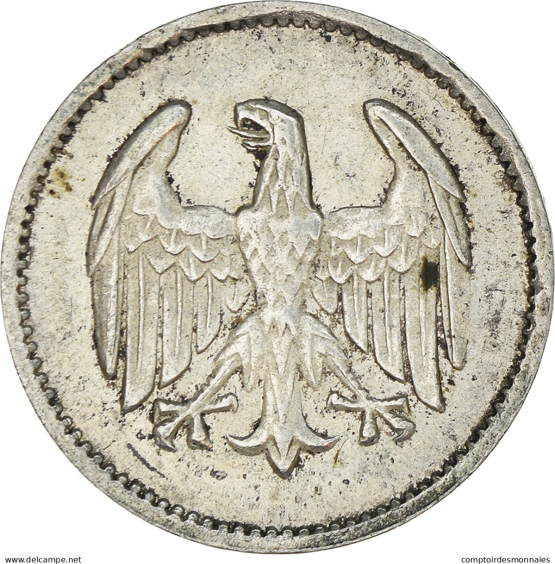 Monnaie, Allemagne, République De Weimar, Mark, 1924, Stuttgart, TB+, Argent - 1 Marco & 1 Reichsmark