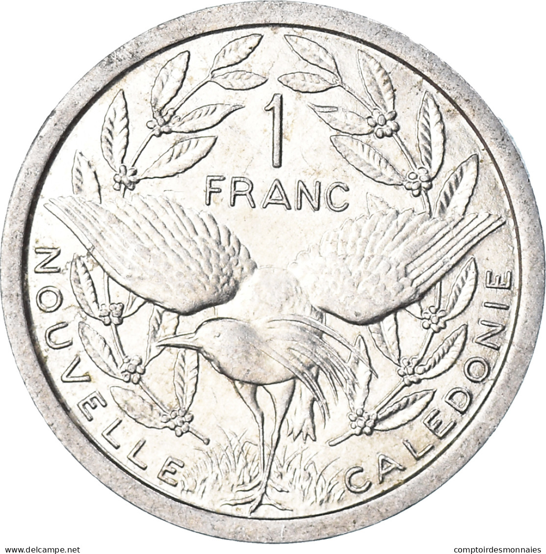 Monnaie, Nouvelle-Calédonie, Franc, 1988, Paris, TTB, Aluminium, KM:10 - Nieuw-Caledonië