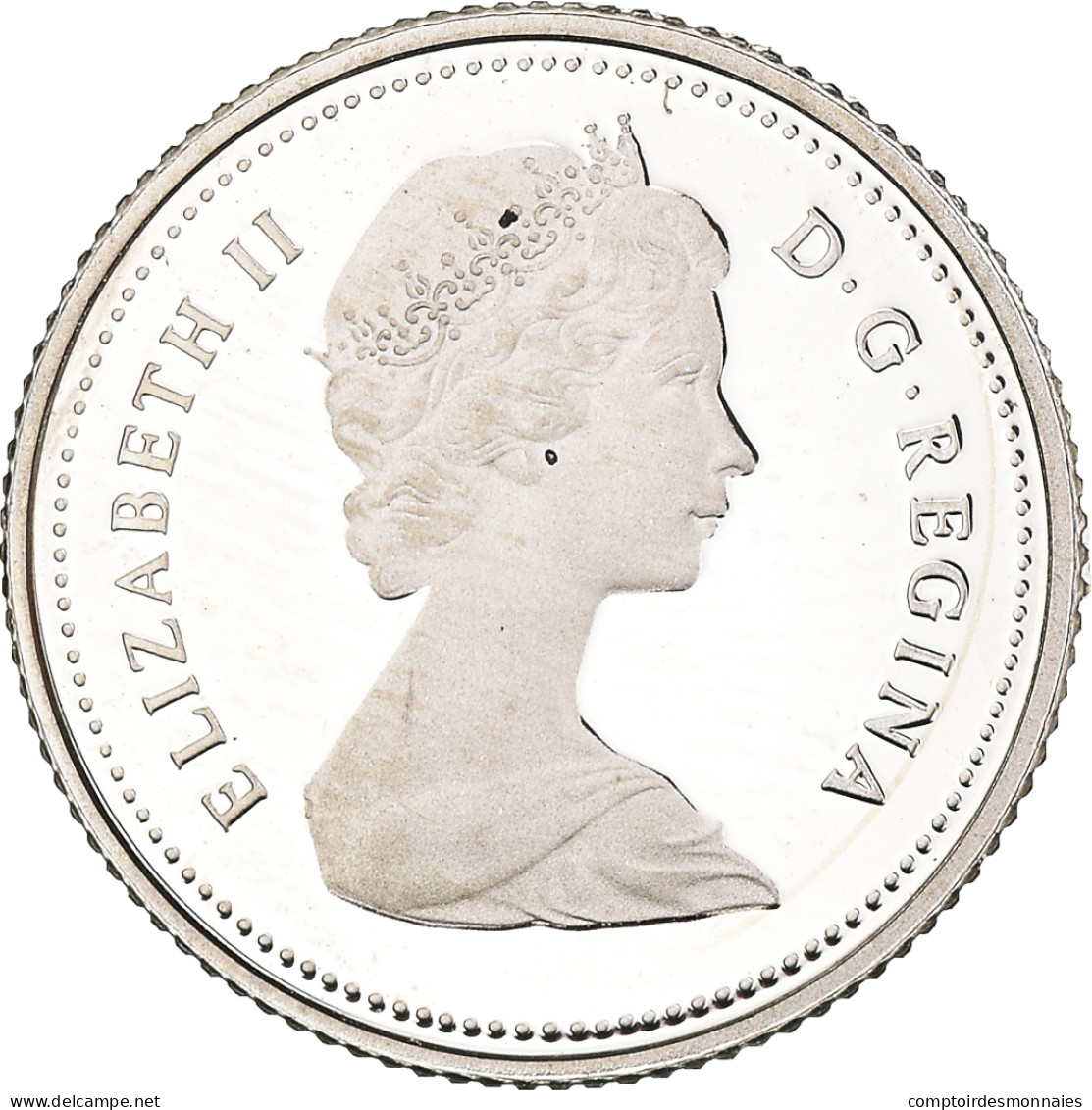 Monnaie, Canada, Elizabeth II, 10 Cents, 1982, Royal Canadian Mint, Ottawa, BE - Canada