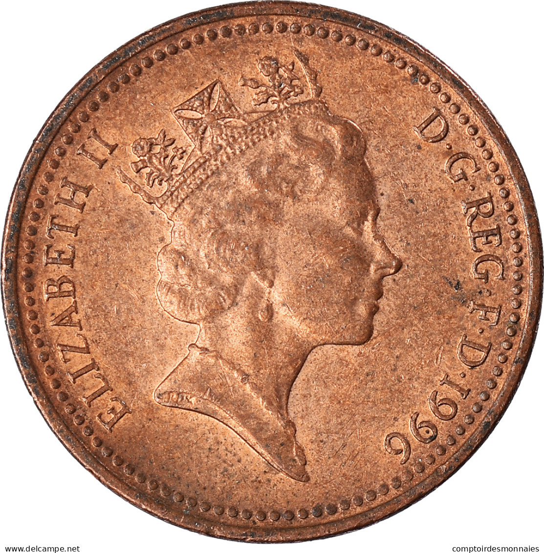 Monnaie, Grande-Bretagne, Penny, 1996 - 1 Penny & 1 New Penny