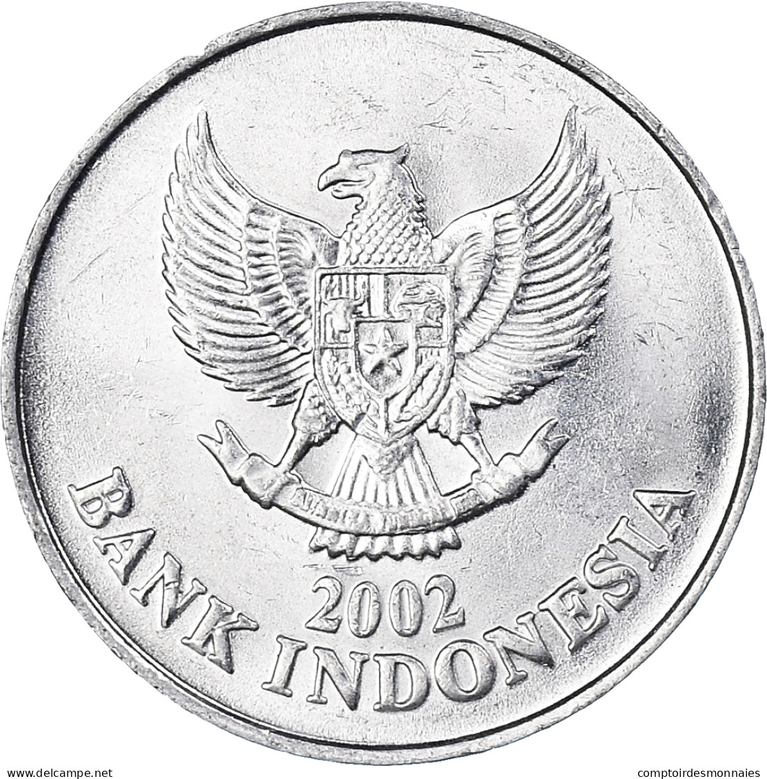 Monnaie, Indonésie, 100 Rupiah, 2002, TTB+, Aluminium, KM:61 - Indonesia