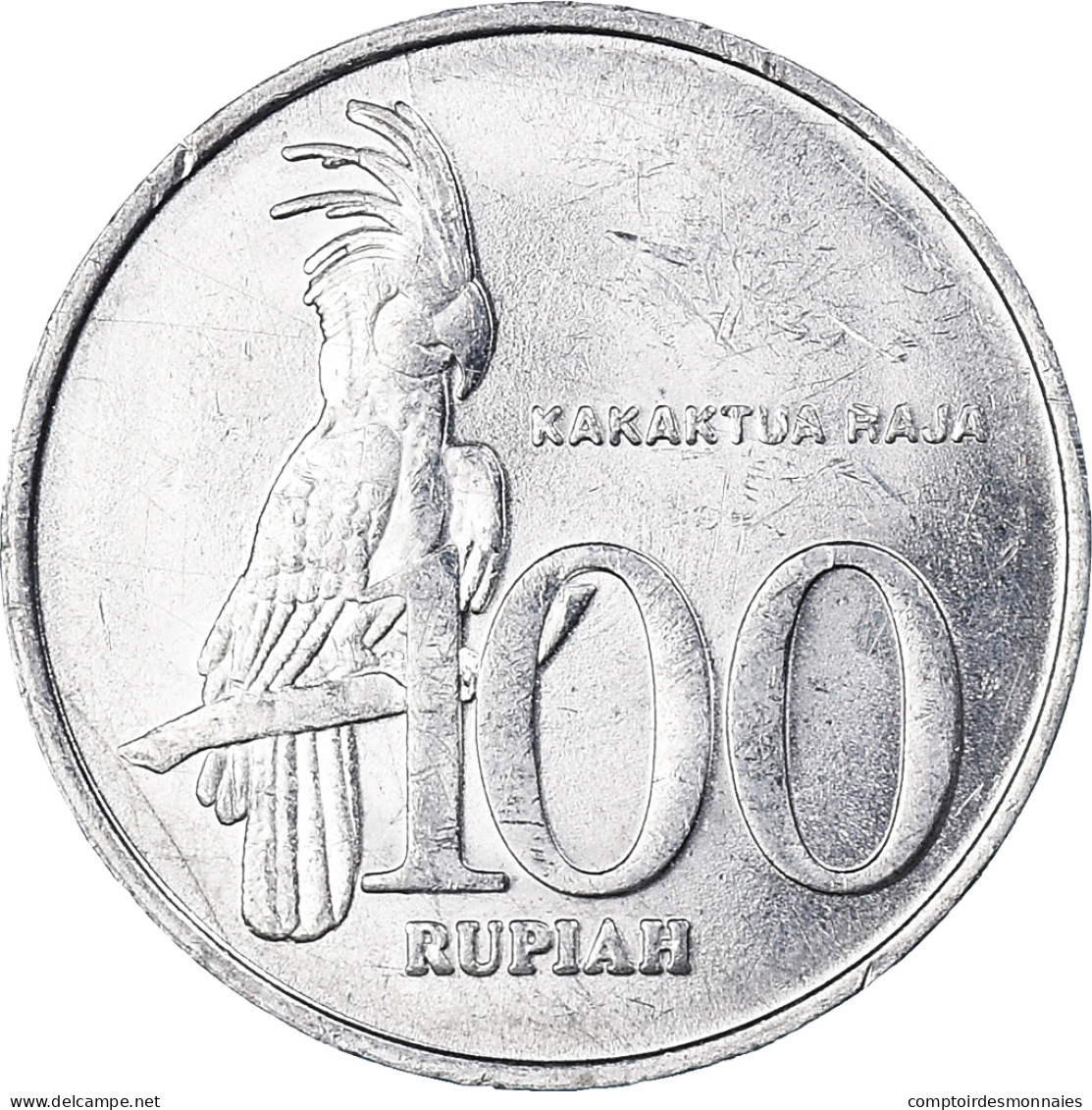 Monnaie, Indonésie, 100 Rupiah, 2002, TTB+, Aluminium, KM:61 - Indonésie