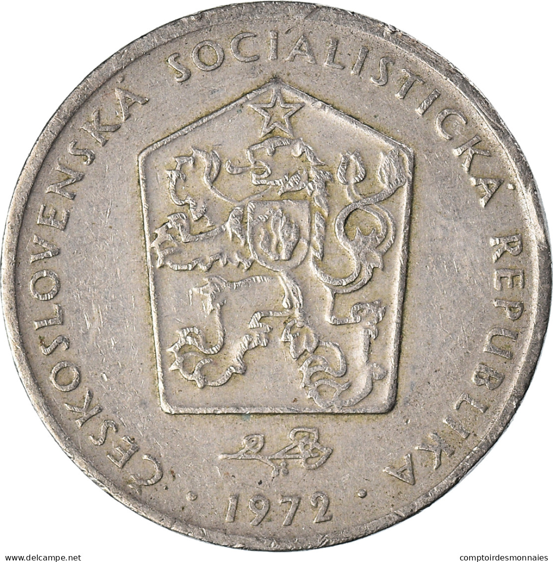 Monnaie, Tchécoslovaquie, 2 Koruny, 1972 - Cecoslovacchia