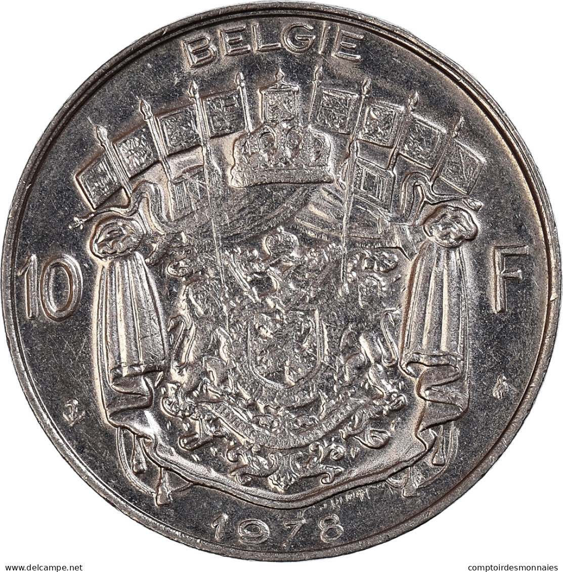 Monnaie, Belgique, 10 Francs, 10 Frank, 1978 - 10 Francs