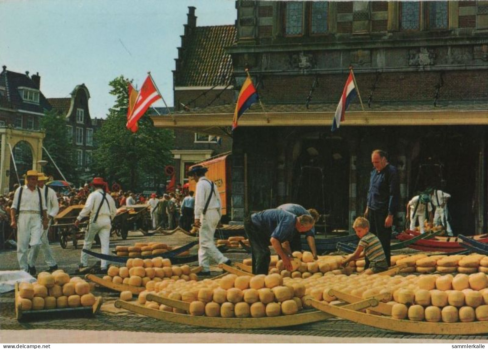 103829 - Niederlande - Alkmaar - Käsemarkt (Rücksite Ohne Adressteilung) - Ca. 1980 - Alkmaar
