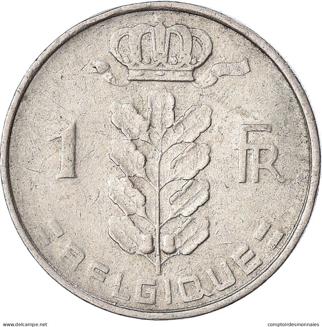 Monnaie, Belgique, Franc, 1959, TB+, Cupro-nickel, KM:142.1 - 1 Franc